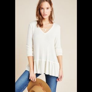 NWT | Anthropologie | Tallie Peplum Top | 🎊 x4HP 🎊